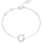GUESS-STEEL-G-CRYSTAL-JUBB05442JWRHL-Βραχιόλι-Ασημένιο-Με-Λογότυπο-Με-Πέτρες