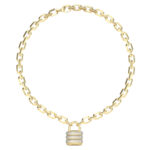 GUESS-STEEL-GUESS-MY-SECRET-JUBN05415JWYGT-U-Κολιέ-Χρυσό-Με-Λουκέτο-Με-Πέτρεςa