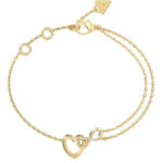 GUESS-STEEL-ICONIQUE-JUBB05531JWYGL-Βραχιόλι-Χρυσό-Με-Καρδιά-Και-Άπειρο