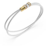 GUESS-STEEL-KALYBE-JUBB05395JWYGRHL-Βραχιόλι-Δίχρωμο-Με-Πέτρες