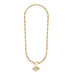 GUESS-STEEL-VINTAGE-GUESS-JUBN05475JWYGT-U-Κολιέ-Χρυσό-Με-Καρδιές-Με-Πέτρες-Και-ΛογότυποA