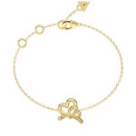 GUESS-STEEL-LOVE-BITES-JUBB06057JWYGLL-Βραχιόλι-Χρυσό-Με-Καρδιές