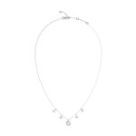 GUESS-STEEL-SECRET-GARDEN-JUBN06032JWRHT-U-Κολιέ-Ασημένιο-Με-Λουλούδια-Και-Λογότυπο