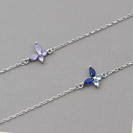 Βραχιολάκια φιλίας ασημένια  Κωδ. BS/138-133