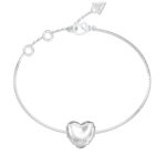 GUESS-STEEL-ICONIQUE-JUBB05542JWRHL-Βραχιόλι-Ασημένιο-Με-Καρδιά-Και-Λογότυπο