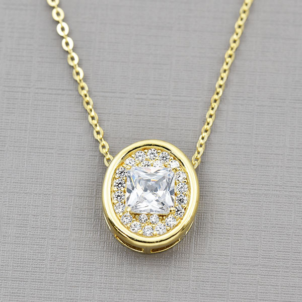 Κολιέ ασημένιο κωδ. KS/356