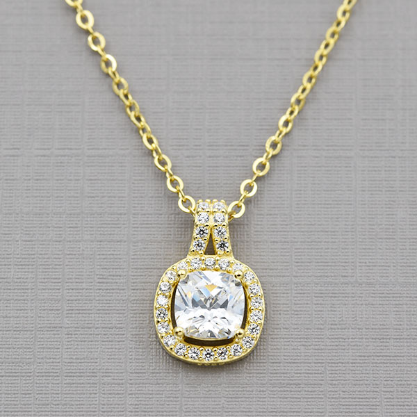 Κολιέ ασημένιο  κωδ. KS/377