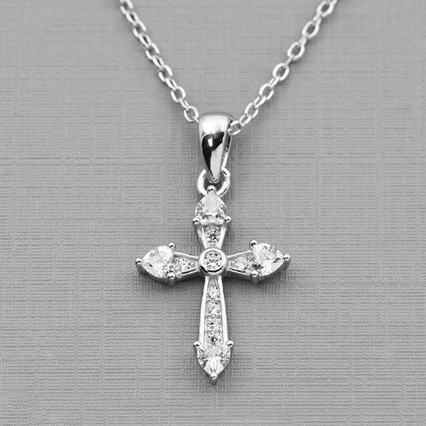 Κολιέ ασημένιο  κωδ. KS/380