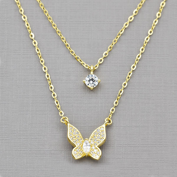 Κολιέ ασημένιο  κωδ. KS/389