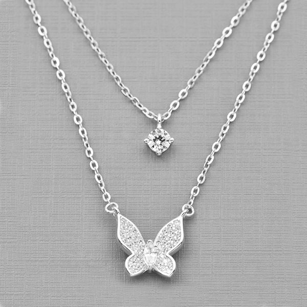 Κολιέ ασημένιο  κωδ. KS/390