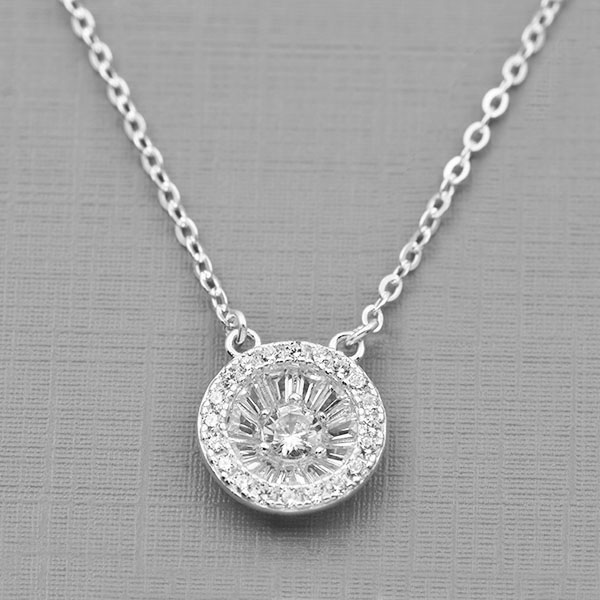 Κολιέ ασημένιο  κωδ. KS/392