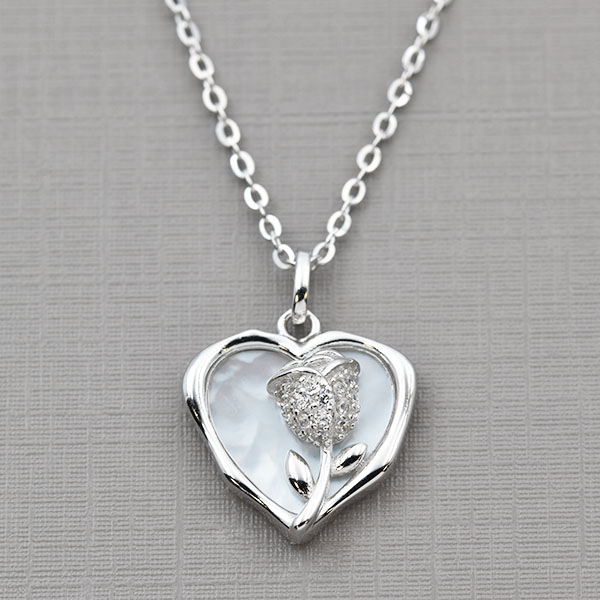 Κολιέ ασημένιο  κωδ. KS/394