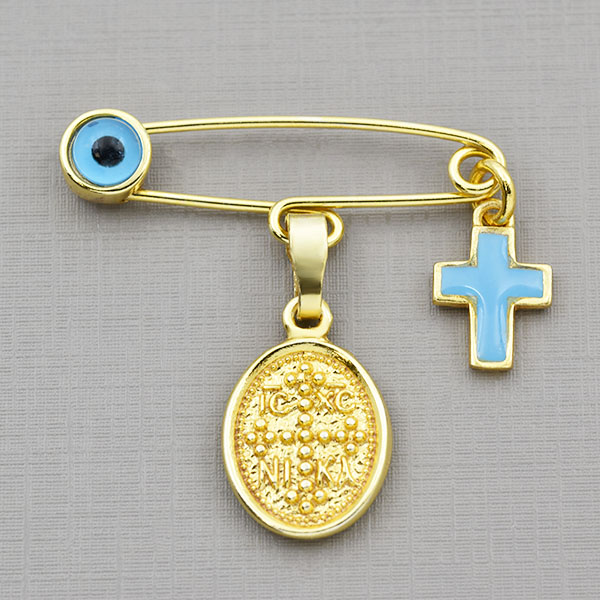 Φυλαχτό για μωρά ασημένιο  κωδ. ΦΑΠ/101