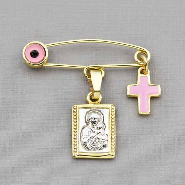 Φυλαχτό για μωρά ασημένιο  κωδ. ΦΑΠ/104