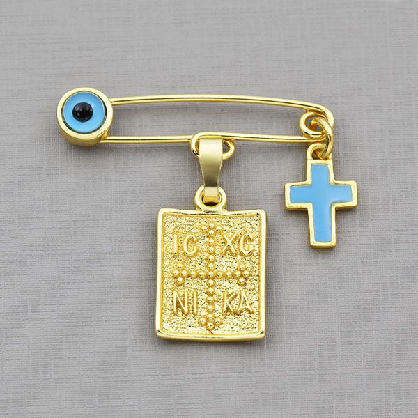 Φυλαχτό για μωρά ασημένιο  κωδ. ΦΑΠ/113