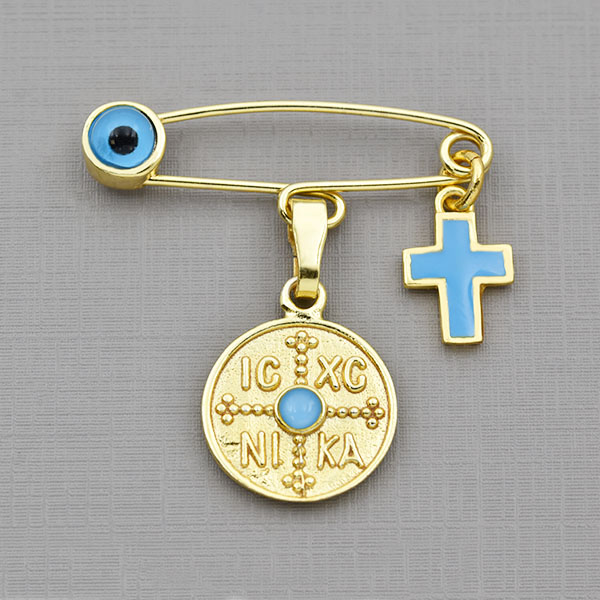 Φυλαχτό για μωρά ασημένιο  κωδ. ΦΑΠ/117