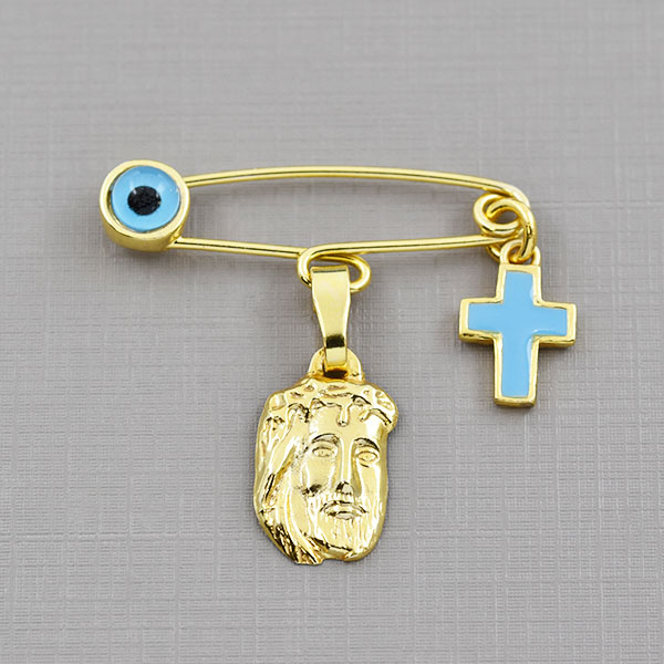 Φυλαχτό για μωρά ασημένιο  κωδ. ΦΑΠ/125