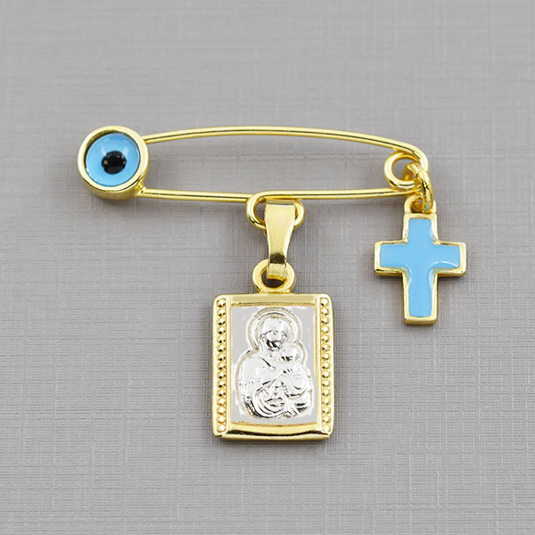 Φυλαχτό για μωρά ασημένιο  κωδ. ΦΑΠ/128