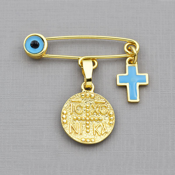 Φυλαχτό για μωρά ασημένιο  κωδ. ΦΑΠ/139