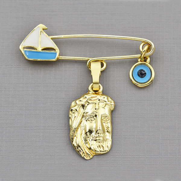 Φυλαχτό για μωρά ασημένιο  κωδ. ΦΑΠ/148