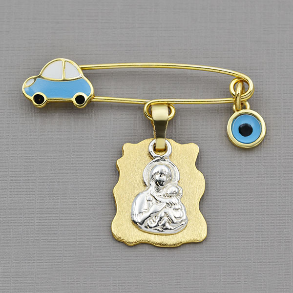 Φυλαχτό για μωρά ασημένιο  κωδ. ΦΑΠ/149