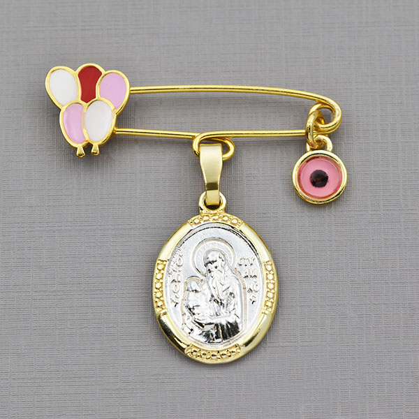 Φυλαχτό για μωρά ασημένιο  κωδ. ΦΑΠ/153