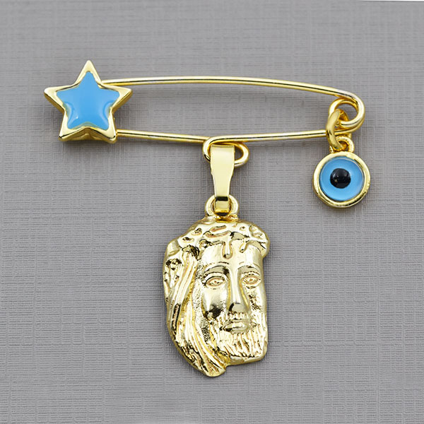 Φυλαχτό για μωρά ασημένιο  κωδ. ΦΑΠ/155