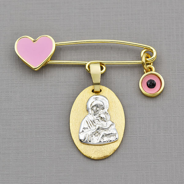 Φυλαχτό για μωρά ασημένιο  κωδ. ΦΑΠ/156