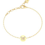 GUESS-STEEL-BORBOLETA-JUBB06135JWYGL-Βραχιόλι-Χρυσό-Με-Πεταλούδα