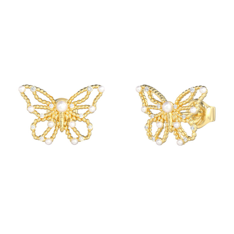 Σκουλαρίκια GUESS BORBOLETA  Κωδ. JUBE06123JWYGT/U