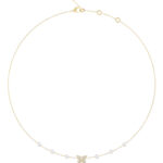 GUESS-STEEL-BORBOLETA-JUBN06125JWYGT-U-Κολιέ-Χρυσό-Με-Πέρλες-Και-Πεταλούδα