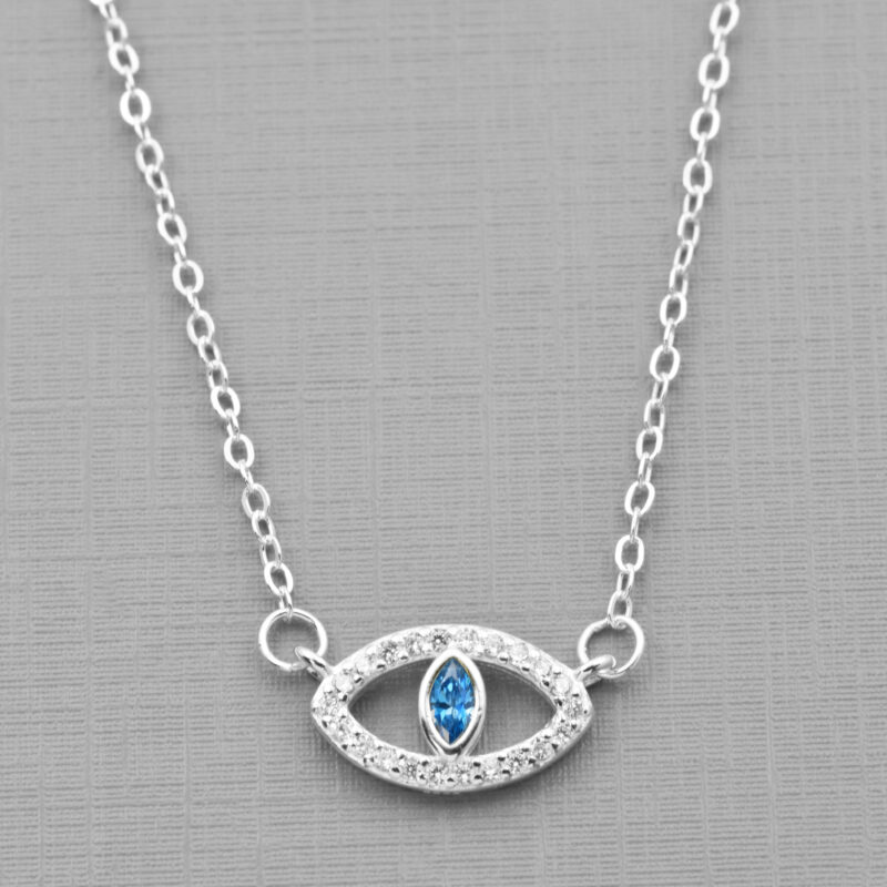 Κολιέ ασημένιο  κωδ. KS/429