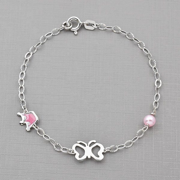 Βραχιόλι παιδικό ασημένιο Κωδ. ΒΑΠ/169