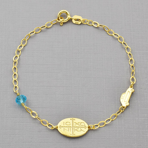 Βραχιόλι παιδικό ασημένιο Κωδ. ΒΑΠ/172