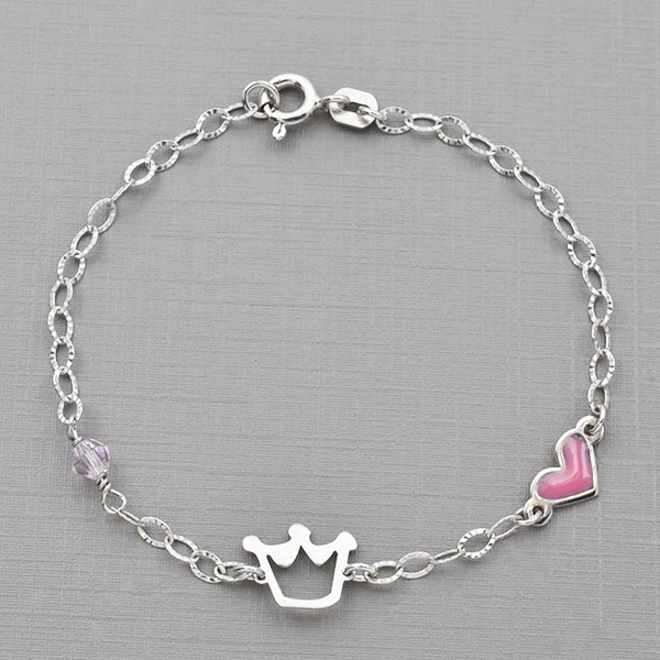 Βραχιόλι παιδικό ασημένιο  Κωδ. ΒΑΠ/176