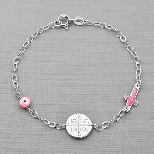 Βραχιόλι παιδικό ασημένιο  Κωδ. ΒΑΠ/178