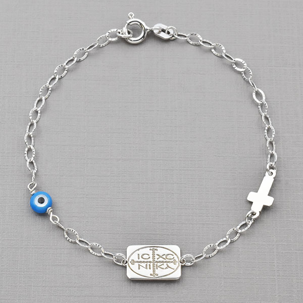 Βραχιόλι παιδικό ασημένιο  Κωδ. ΒΑΠ/180