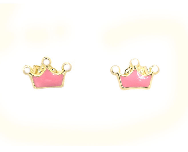 Σκουλαρίκια παιδικά χρυσά Κ9 Κωδ: ΣΚΧΠ/141