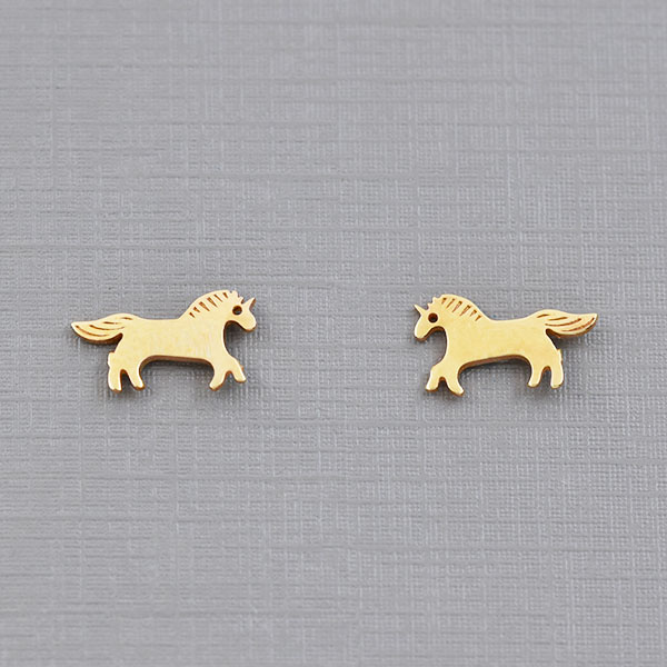 Σκουλαρίκια παιδικά χρυσά Κ9  Κωδ: ΣΚΧΠ/297