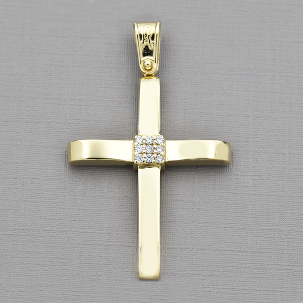 Σταυρός χρυσός Κ14 Κωδ. ΣΤΑΧ/364