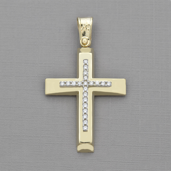 Σταυρός χρυσός Κ14 Κωδ. ΣΤΑΧ/365