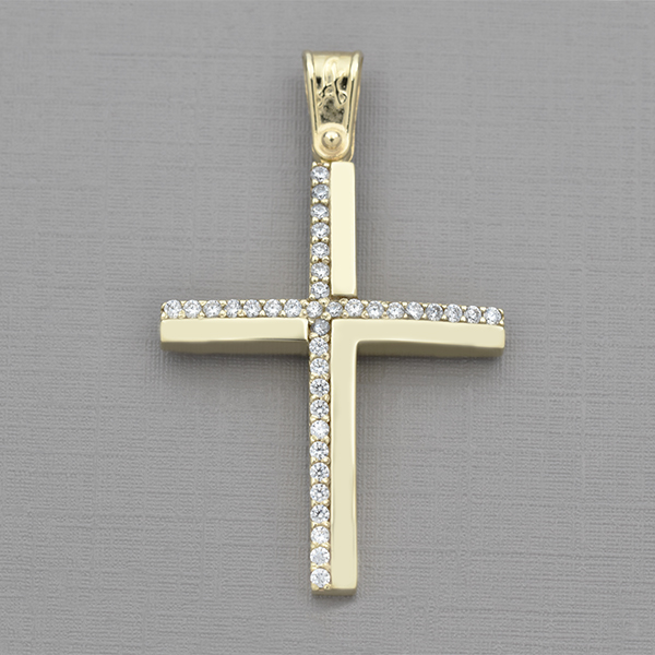 Σταυρός χρυσός Κ14 Κωδ. ΣΤΑΧ/366