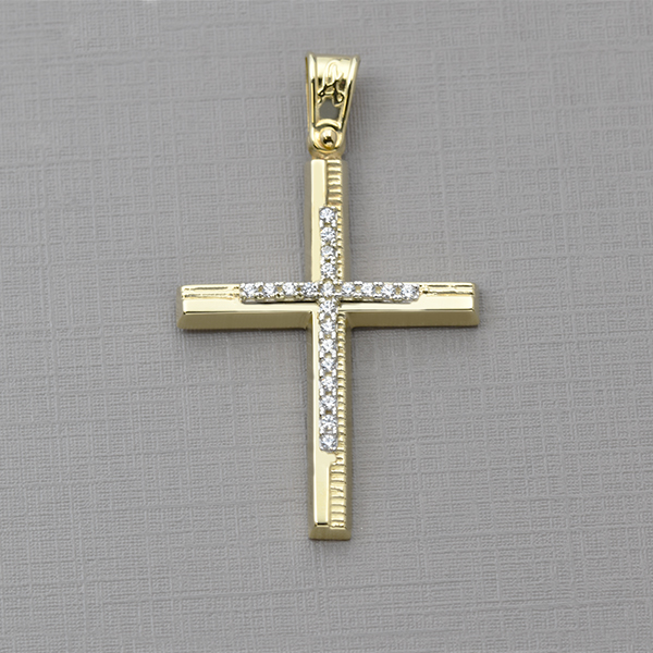 Σταυρός χρυσός Κ14 Κωδ. ΣΤΑΧ/368