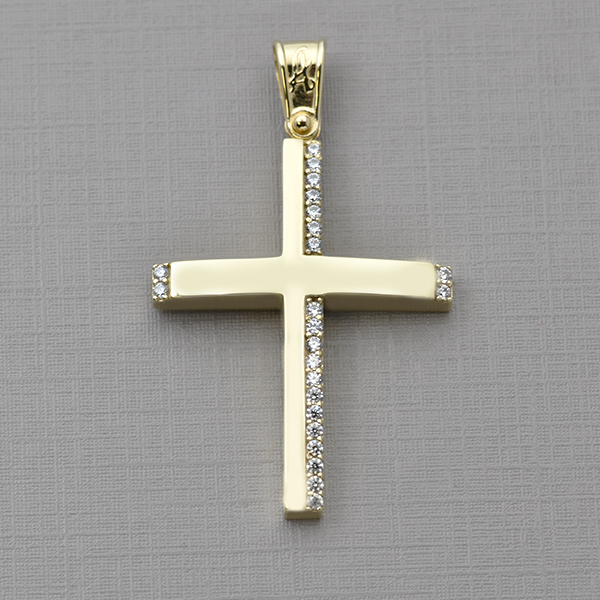 Σταυρός χρυσός Κ14 Κωδ. ΣΤΑΧ/369