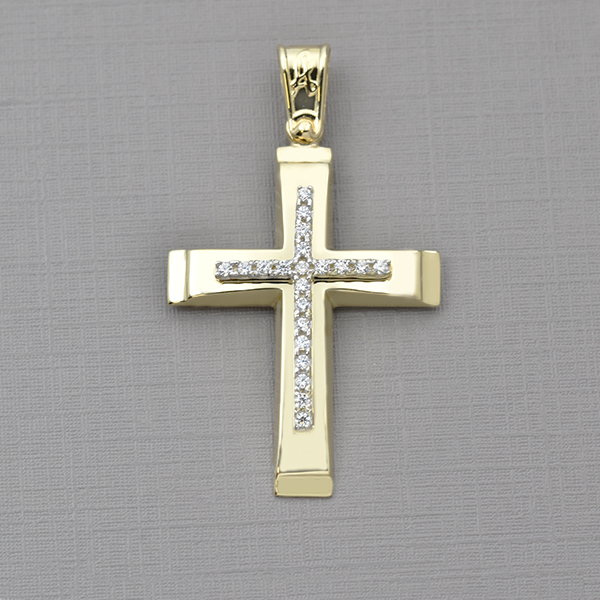 Σταυρός χρυσός Κ14 Κωδ. ΣΤΑΧ/371