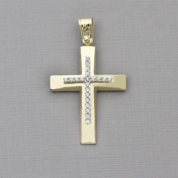 Σταυρός χρυσός Κ14 Κωδ. ΣΤΑΧ/372