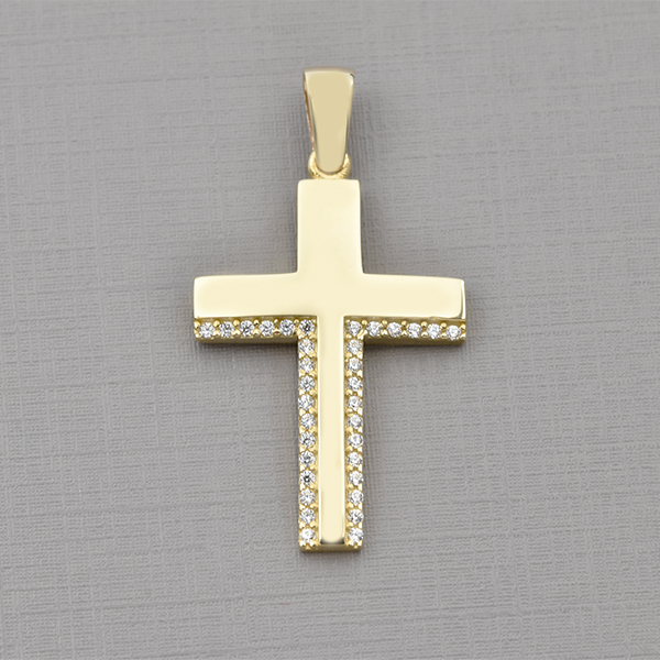 Σταυρός χρυσός Κ14 Κωδ. ΣΤΑΧ/375