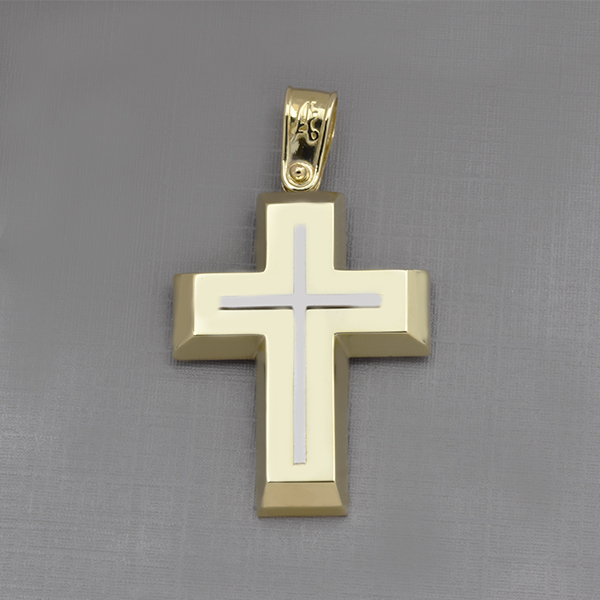 Σταυρός χρυσός Κ14 Κωδ. ΣΤΑΧ/390