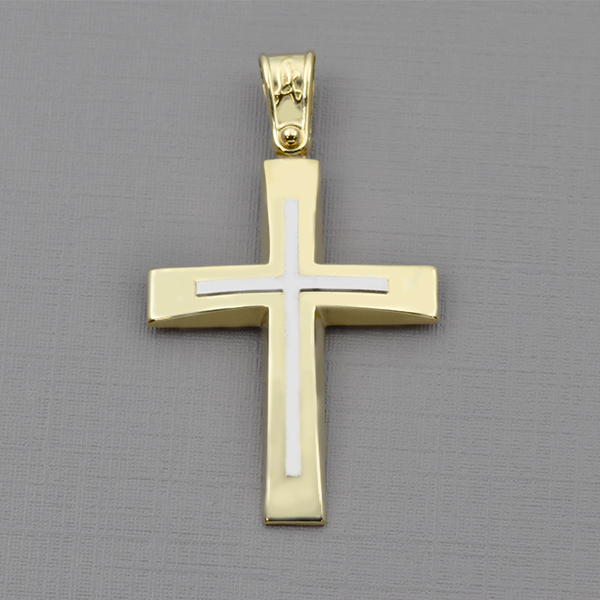 Σταυρός χρυσός Κ14 Κωδ. ΣΤΑΧ/392