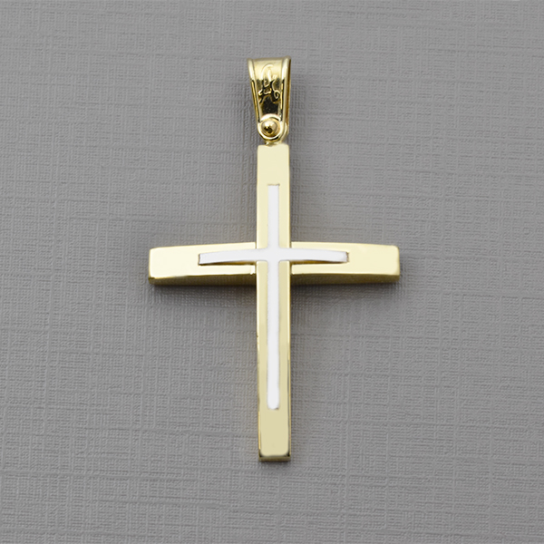 Σταυρός χρυσός Κ14 Κωδ. ΣΤΑΧ/393